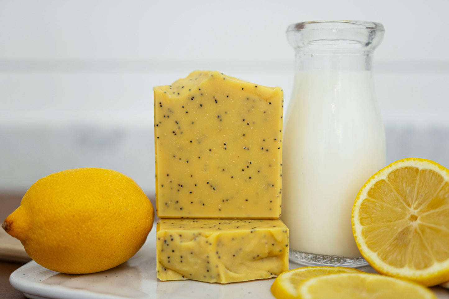 Farmhouse Lemon Poppy Seed Soap