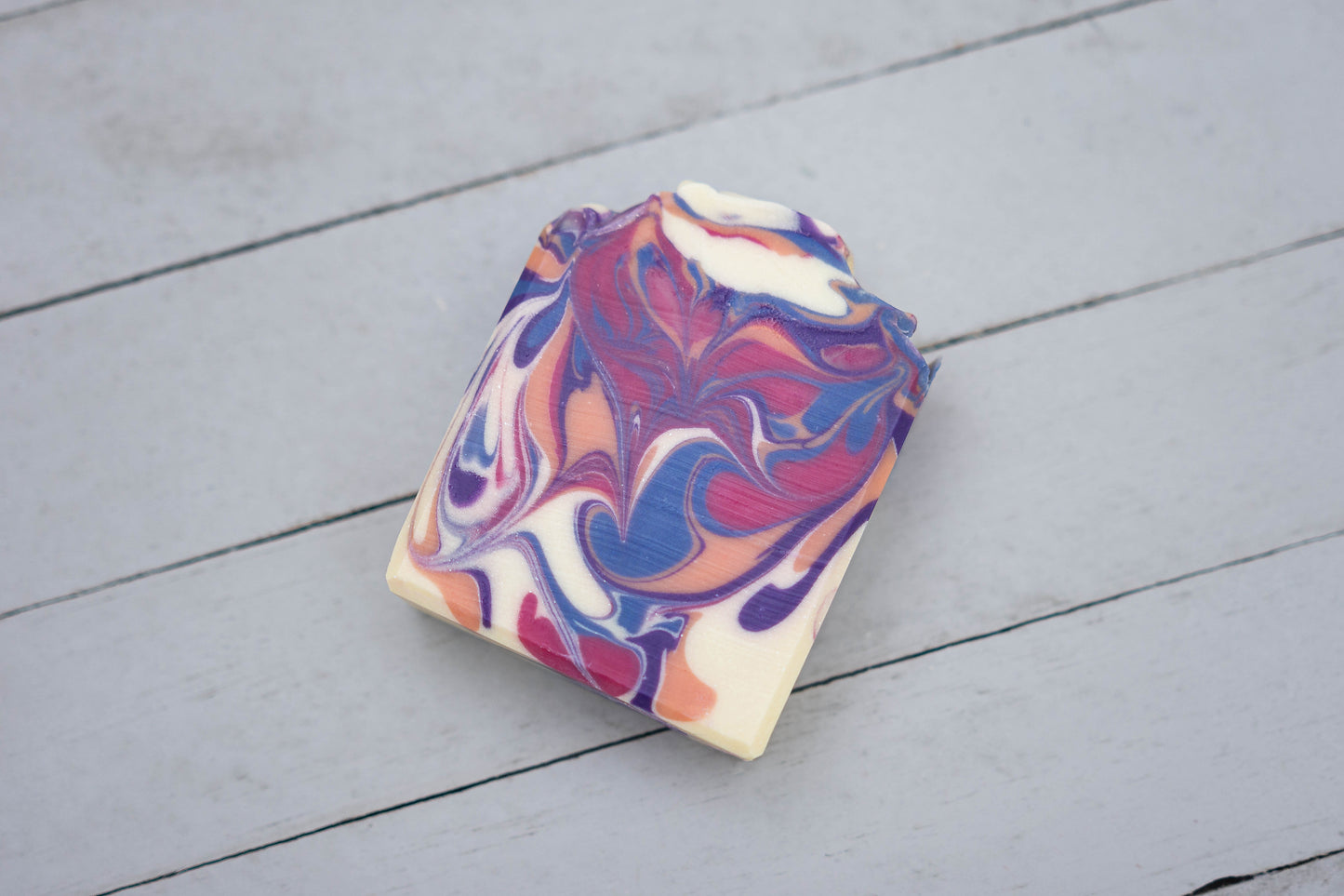 Black Violet & Saffron Artisan Soap