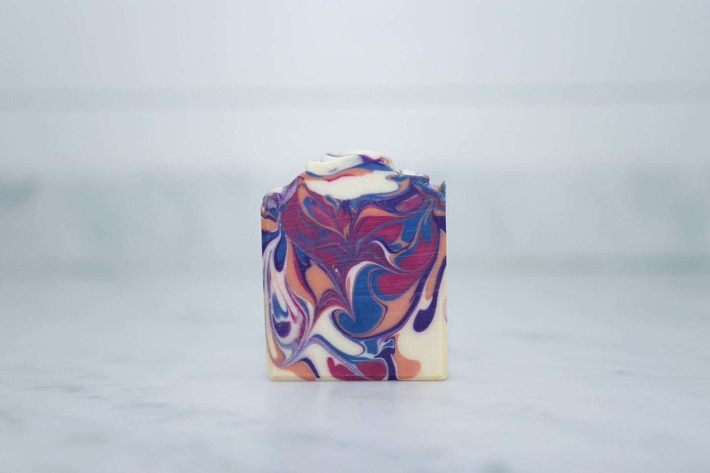 Black Violet & Saffron Artisan Soap