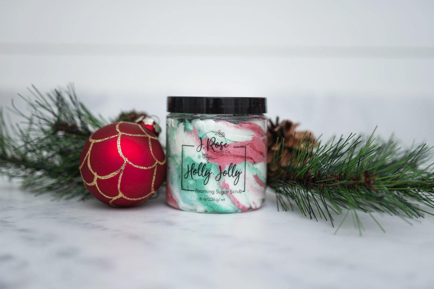 Holly Jolly Foaming Sugar Scrub