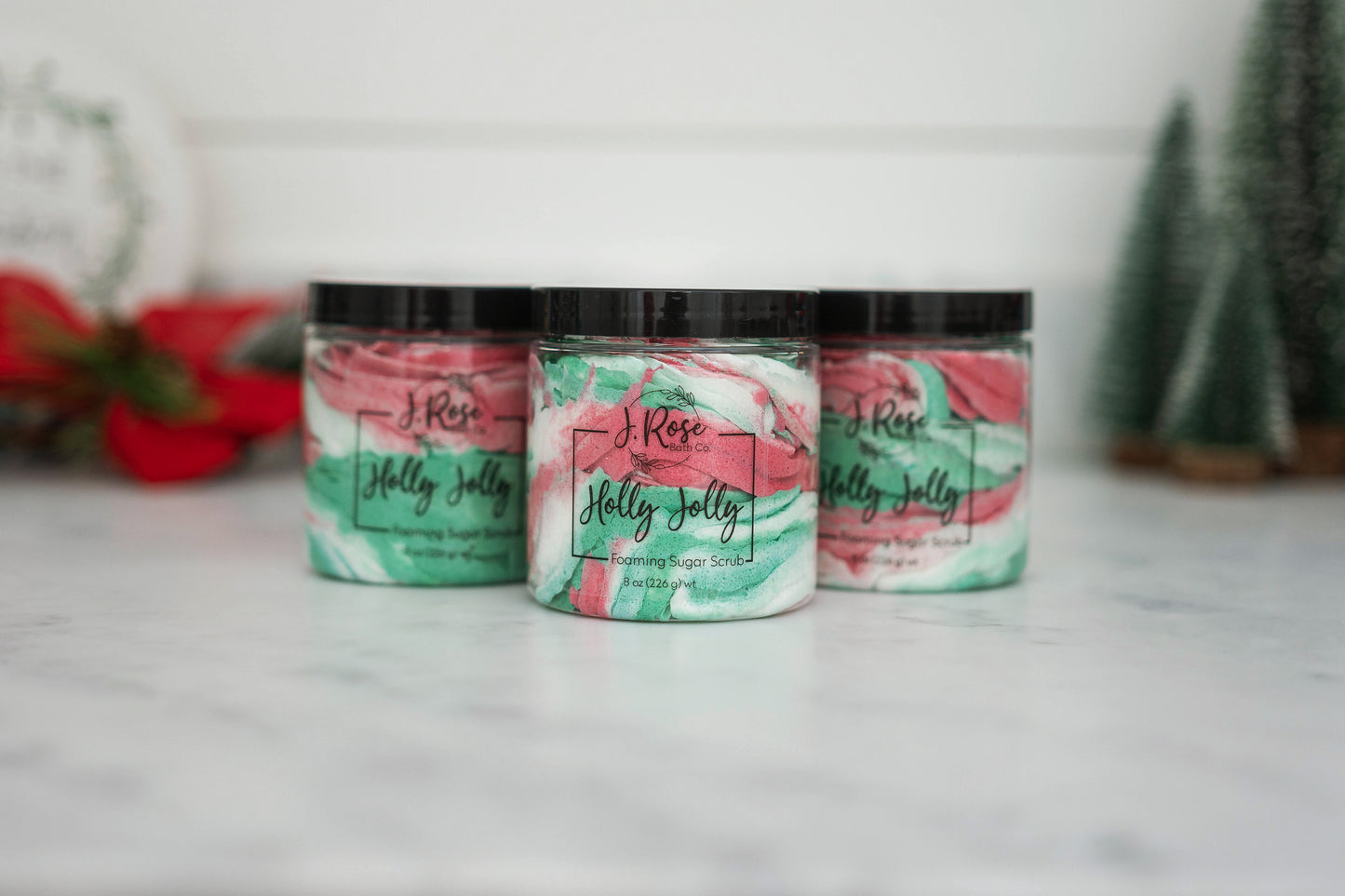 Holly Jolly Foaming Sugar Scrub