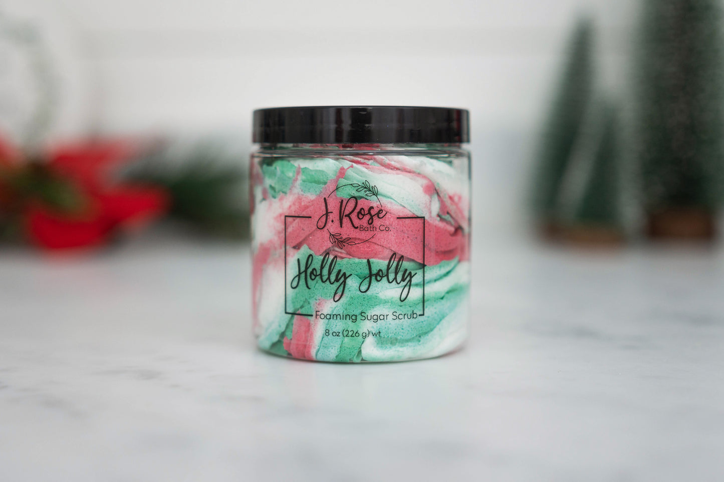 Holly Jolly Foaming Sugar Scrub