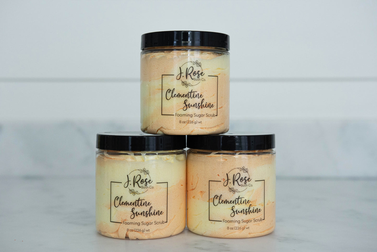 Clementine Sunshine Foaming Sugar Scrub