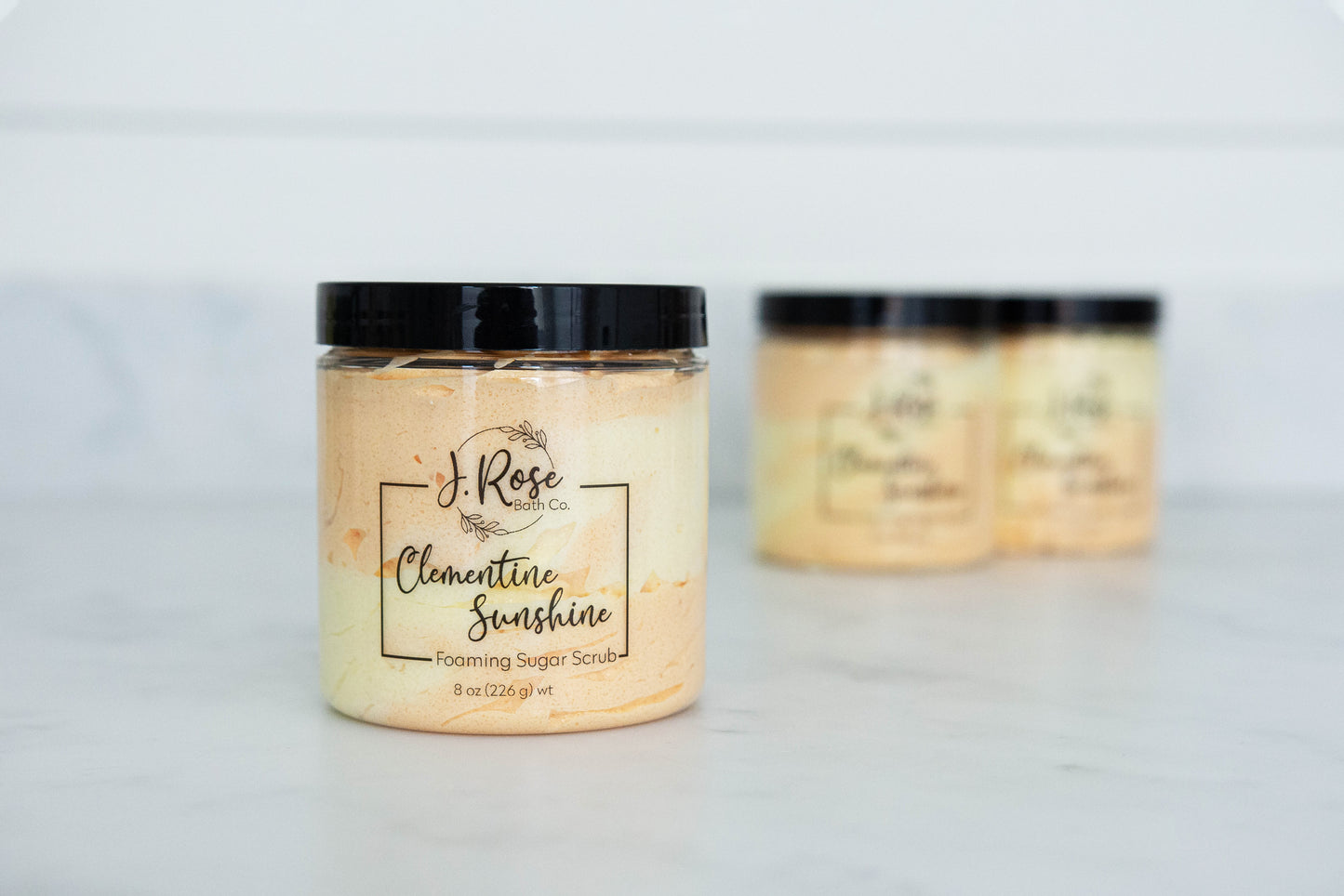 Clementine Sunshine Foaming Sugar Scrub