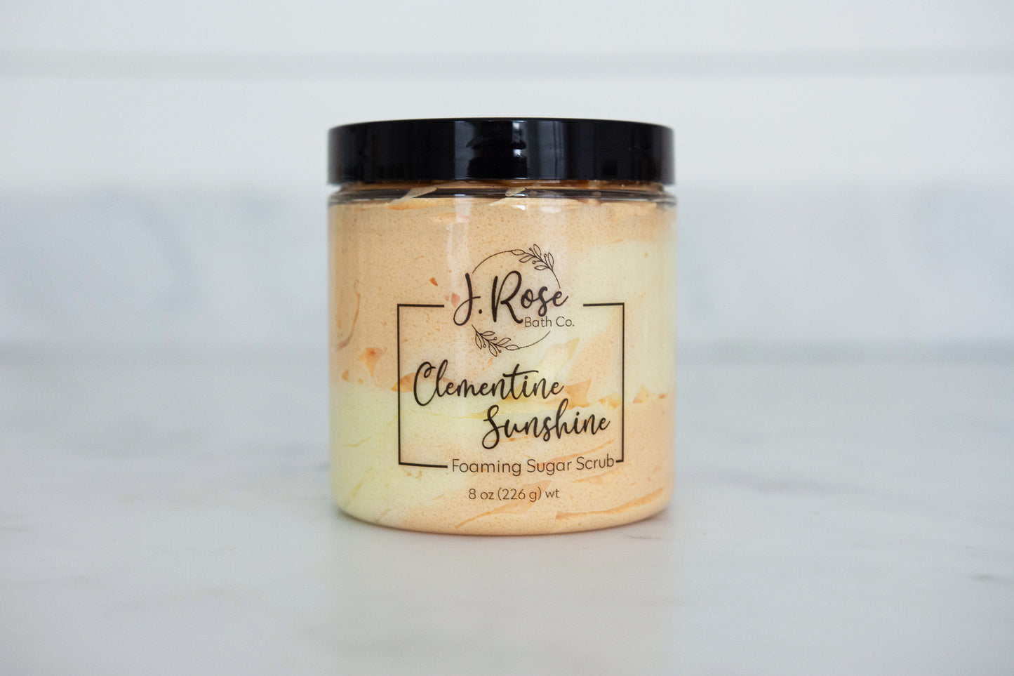 Clementine Sunshine Foaming Sugar Scrub